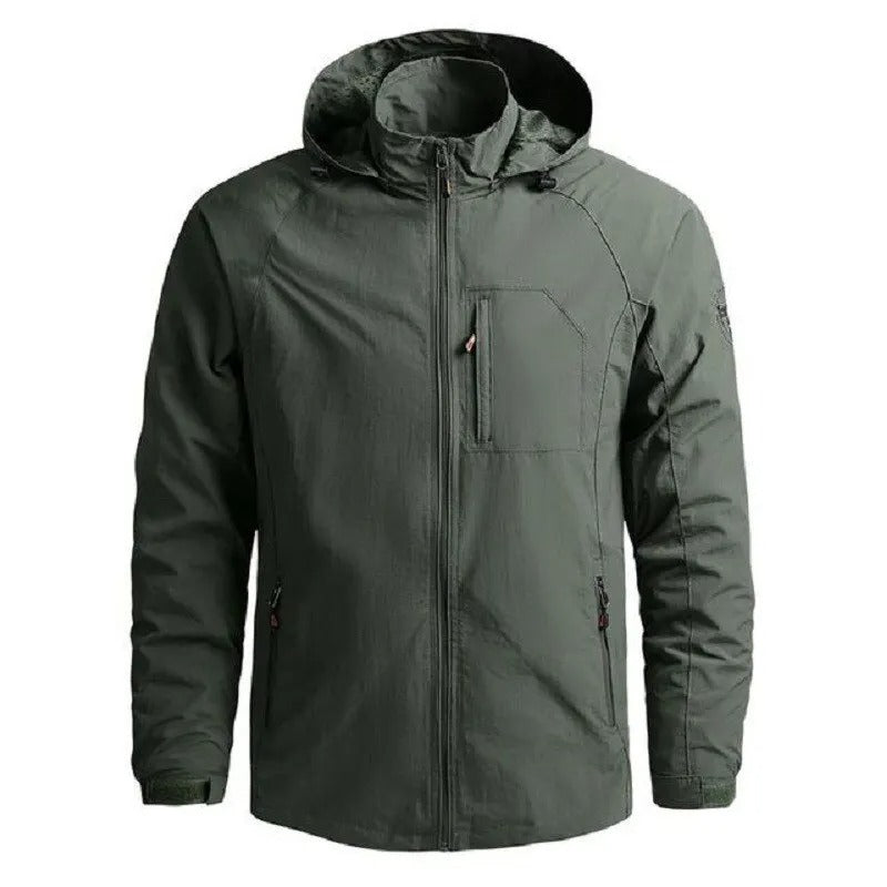 Hank | Men's Hooded Lightweight Jacket - Image 4