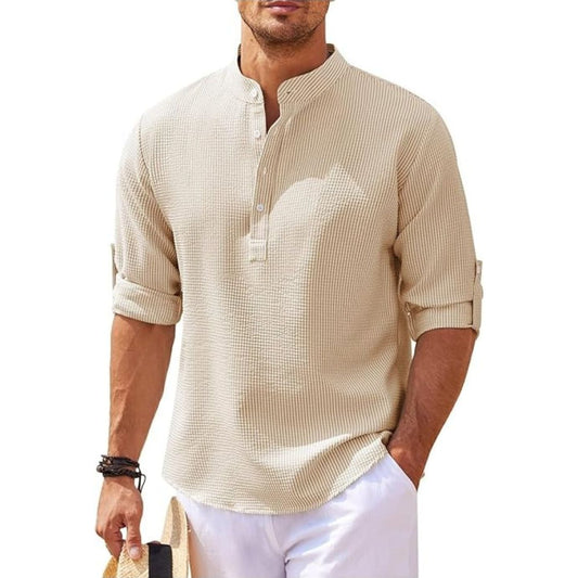 Floyd | Casual Relaxed Fit Linen Shirt for Men - Image 1