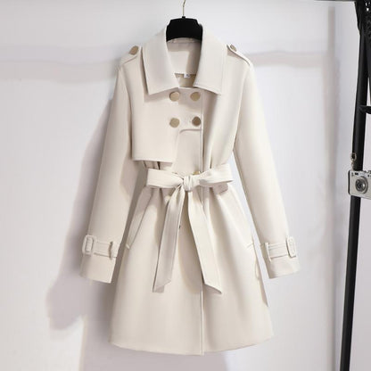 Yvette | Women's Double-Breasted Belted Trench Coat - Image 1