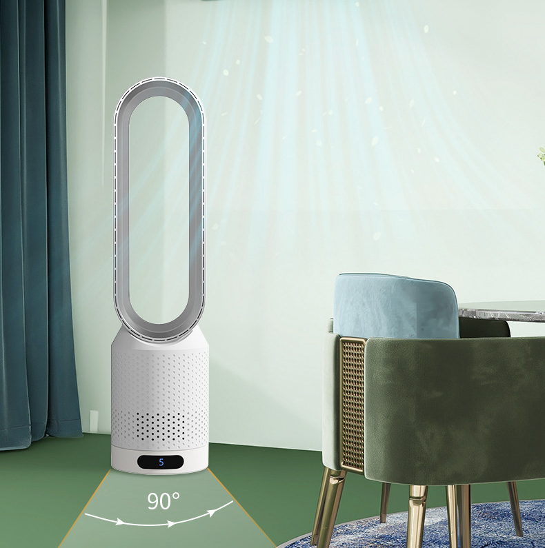 Bladeless Tower Fan | 3-in-1 Air Cooler, Purifier & UV Sterilizer