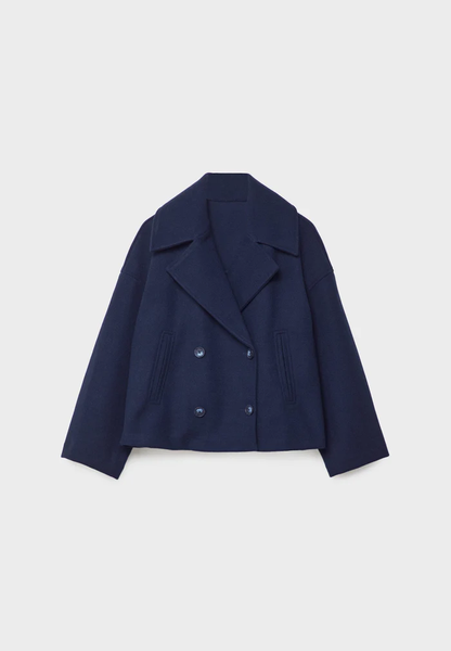 Peggy | Women's Oversized Double-Breasted Jacket - Image 13