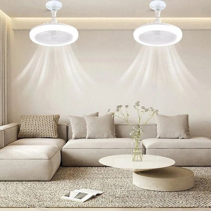 BREEZELIGHT – Ceiling Fan with Lamp Socket and Remote Control