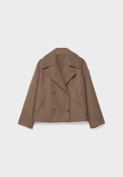 Peggy | Women's Oversized Double-Breasted Jacket - Image 2