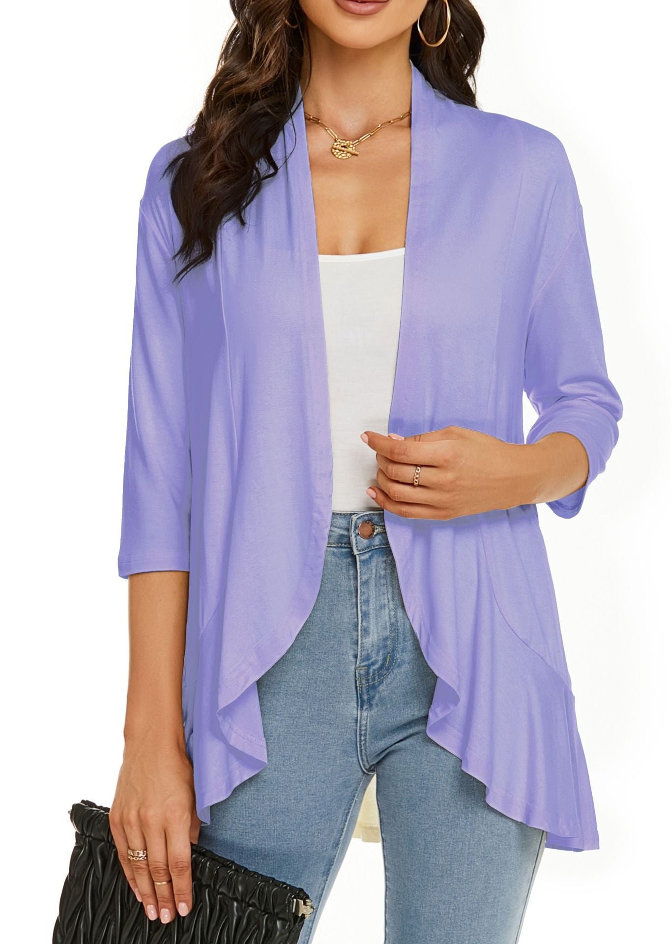 Mandy | Casual Lightweight Cardigans with Open Front for Women - Image 12