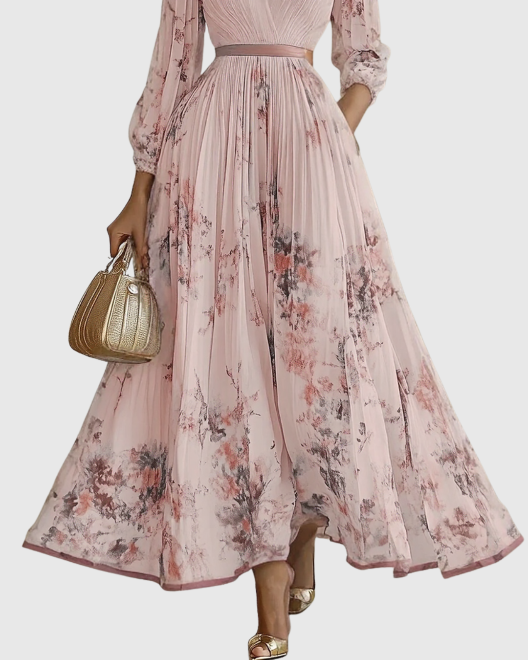 Image of Carla | Women's Sleeveless A-Line Midi Dress