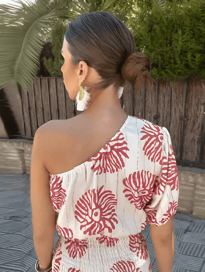 Melinda | Elegant Summer Mini Dress with Bold Prints - Image 3