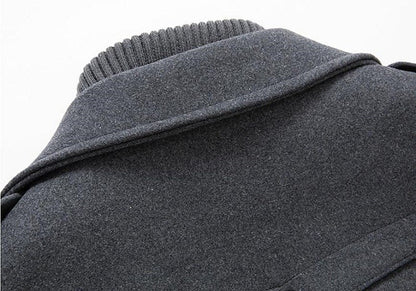 Randall | Men's Double-Breasted Pea Coat - Image 7
