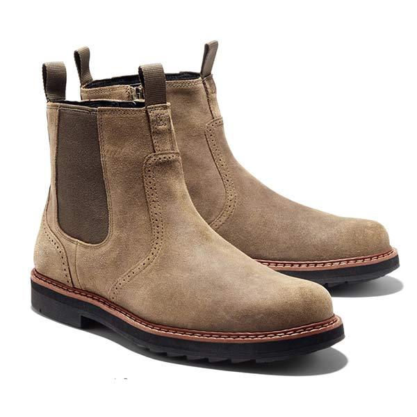 Joey | Men's Chelsea Pull On Ankle Boots - Image 1