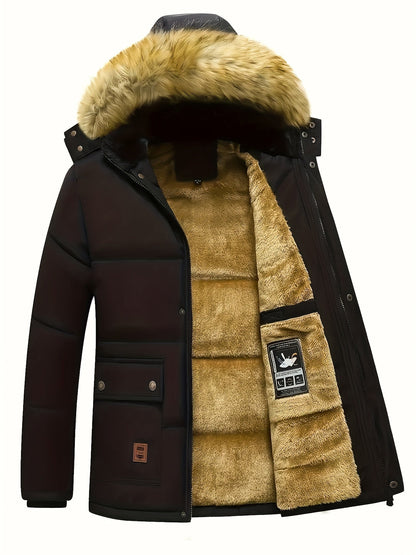 Drake | Men's Hooded Quilted Puffer Jacket - Image 2