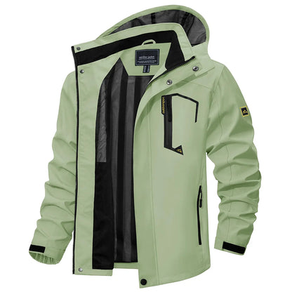 Dorian | Men's Lightweight Hooded Rain Jacket - Image 1