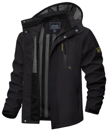 Dorian | Men's Lightweight Hooded Rain Jacket - Image 1