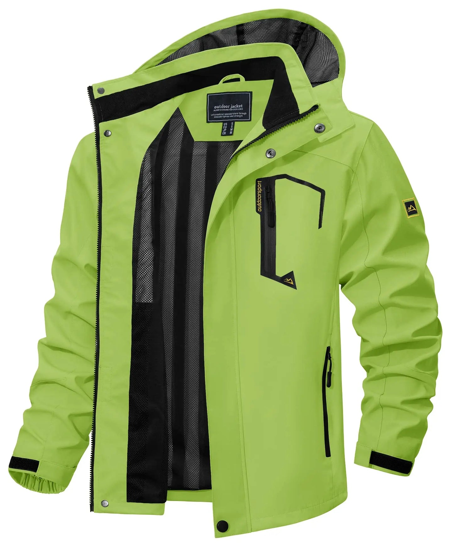 Dorian | Men's Lightweight Hooded Rain Jacket - Image 1