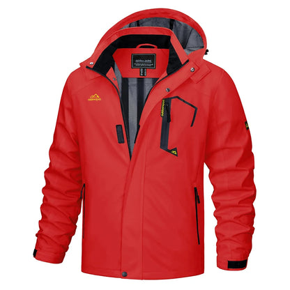 Dorian | Men's Lightweight Hooded Rain Jacket - Image 4