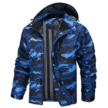 Dorian | Men's Lightweight Hooded Rain Jacket - Image 5
