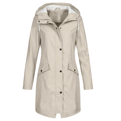 Erica | Women's Hooded Raincoat - Image 2