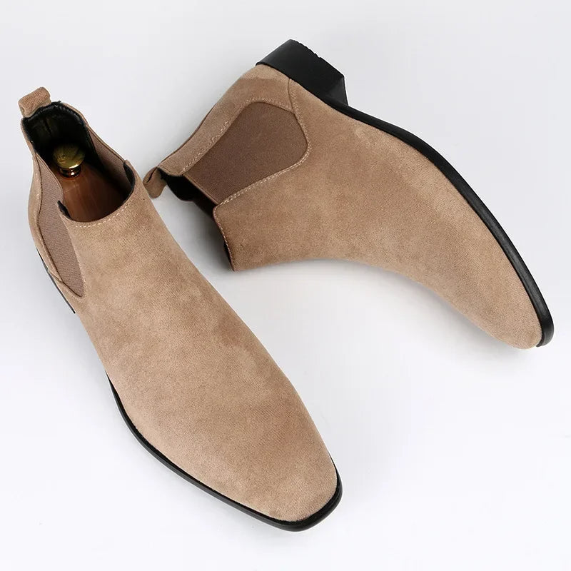 David | Men's Pull-on Ankle Chelsea Boots - Image 6