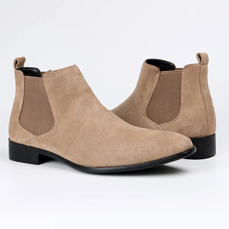 David | Men's Pull-on Ankle Chelsea Boots - Image 5