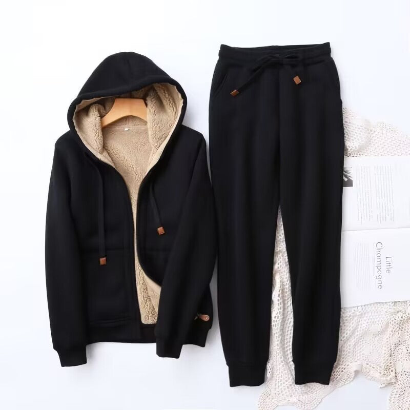 Riley | Women's Zip-Up Hoodie Loungewear Set - Image 1