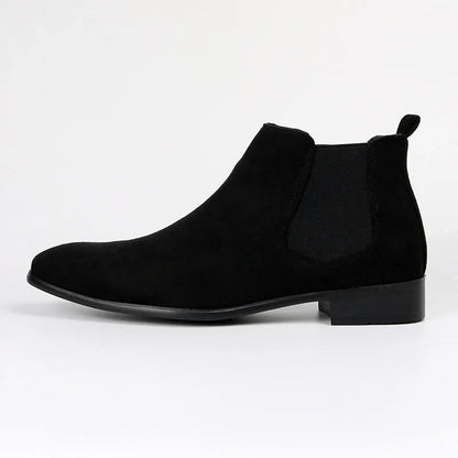 David | Men's Pull-on Ankle Chelsea Boots - Image 7