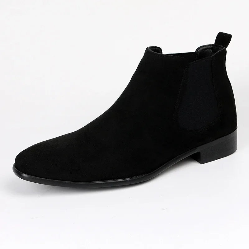 David | Men's Pull-on Ankle Chelsea Boots - Image 2