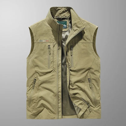 Daniel | Breathable Outdoor Cargo Vest for Active Lifestyle - Image 4