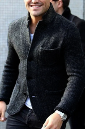 Edward | Men's Button-Down Casual Jacket - Image 2