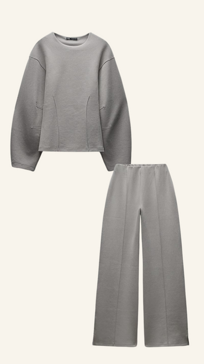 Image of Elaine | Women's Wide Leg Co-ord Set