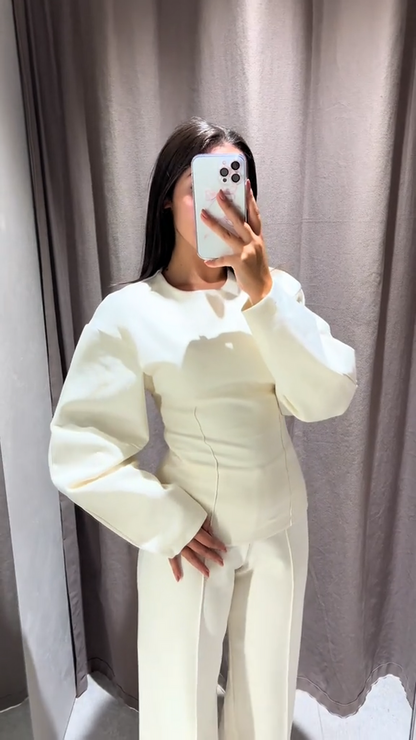 Image of Elaine | Women's Wide Leg Co-ord Set