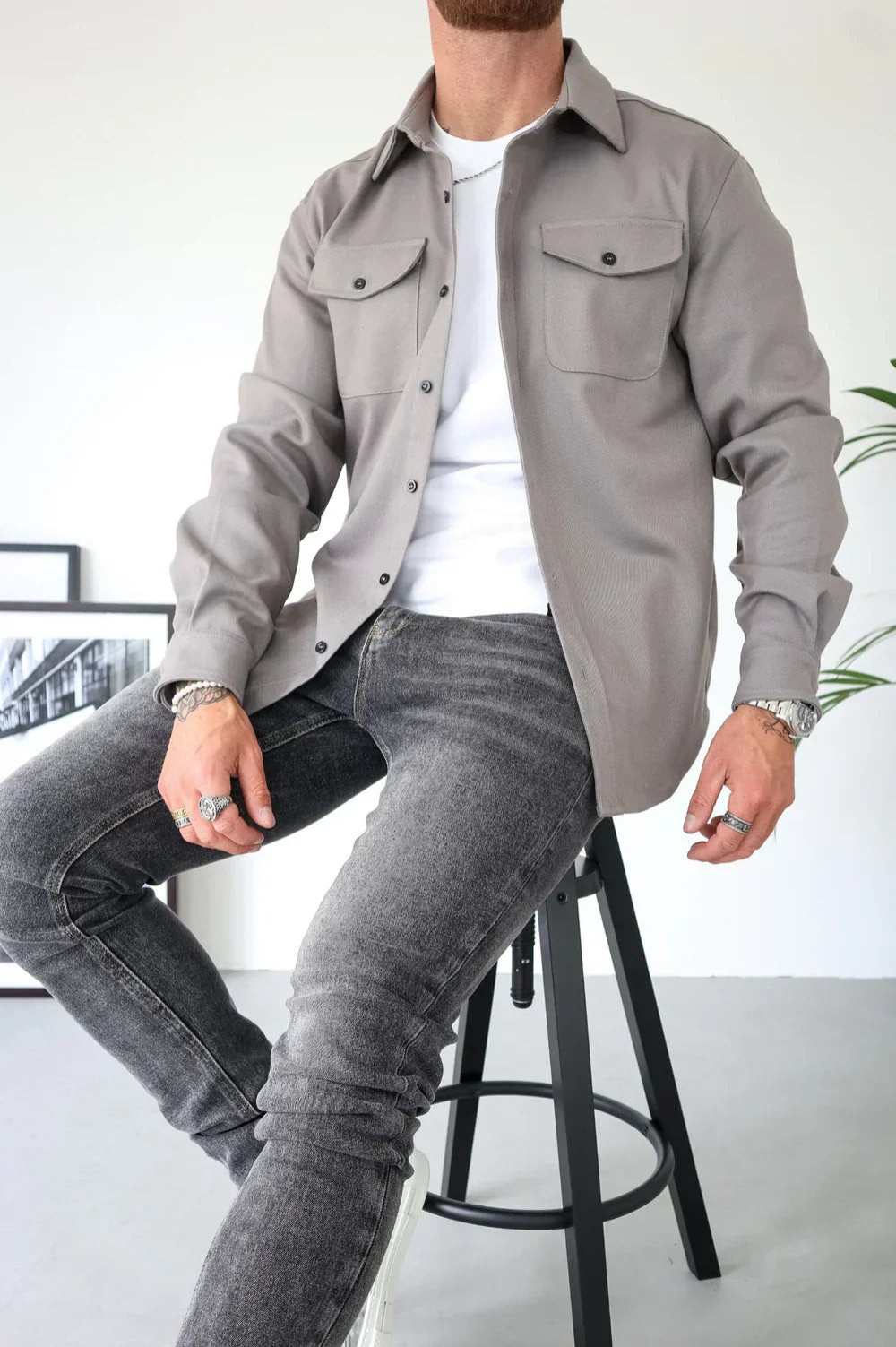 Elijah | Stylish Casual Overshirt - Image 1
