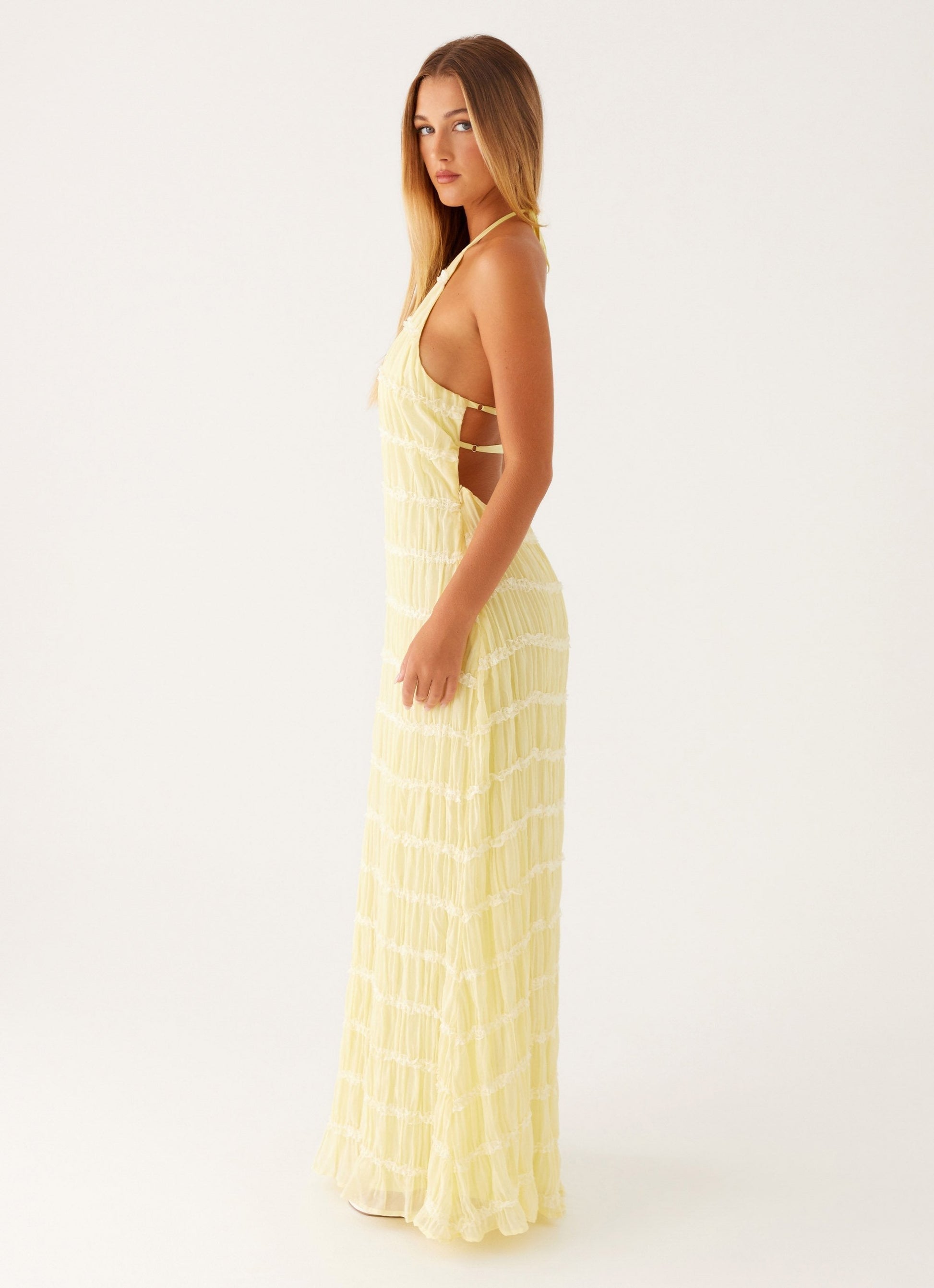 Eliza | Elegant Halter Maxi Dress - Image 12