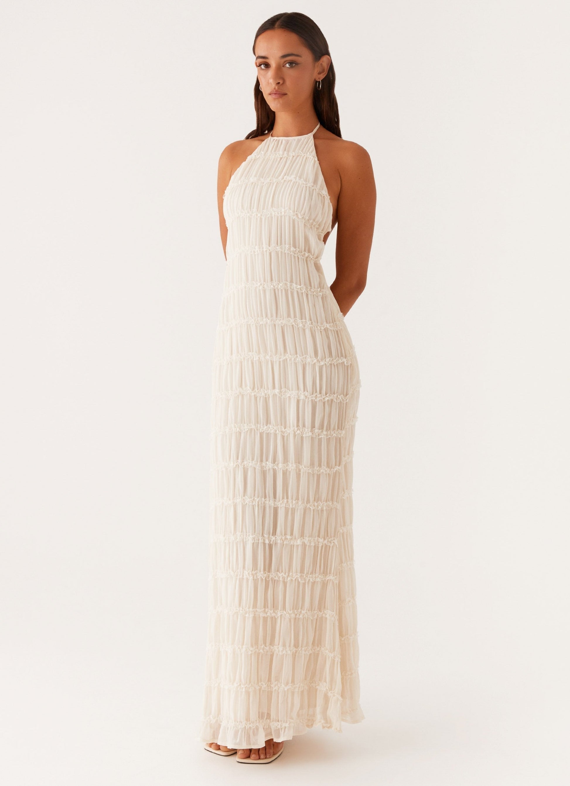 Eliza | Elegant Halter Maxi Dress - Image 7