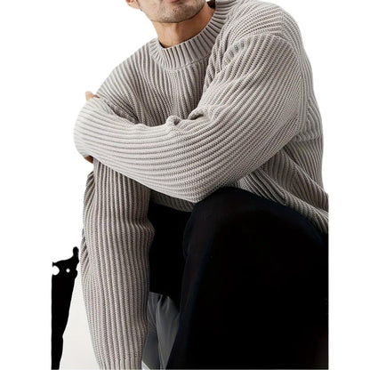 Reggie | Men's Relaxed Fit Crewneck Sweater - Image 5