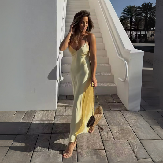 Anna | Elegant Spaghetti Strap Dress for Women - Image 1