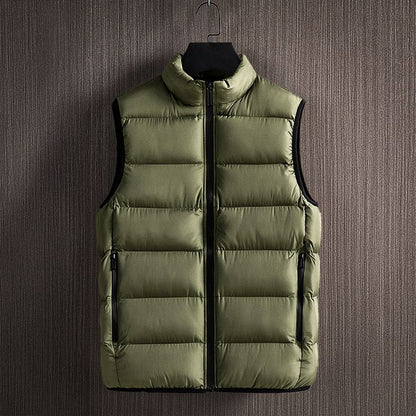 Gavin | Men's Puffer Vest Jacket - Image 2