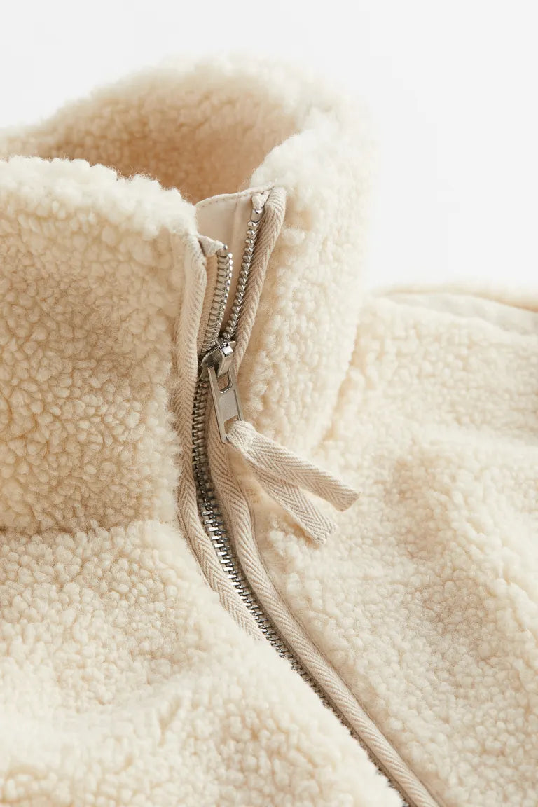 Paige | Women's Relaxed Fit Teddy Zip-Up Jacket - Image 2