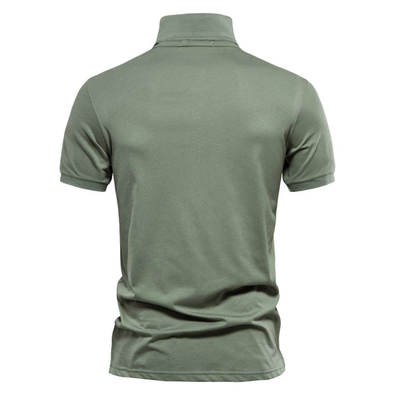 Finn | Lightweight Men's Summer Polo Shirt - Image 8
