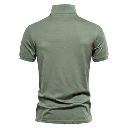 Finn | Lightweight Men's Summer Polo Shirt - Image 8