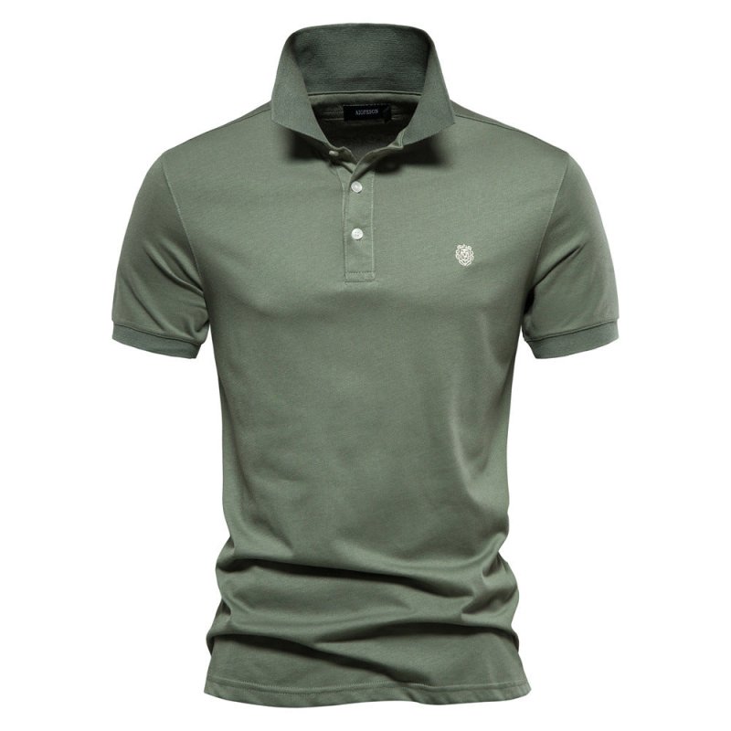 Finn | Lightweight Men's Summer Polo Shirt - Image 4