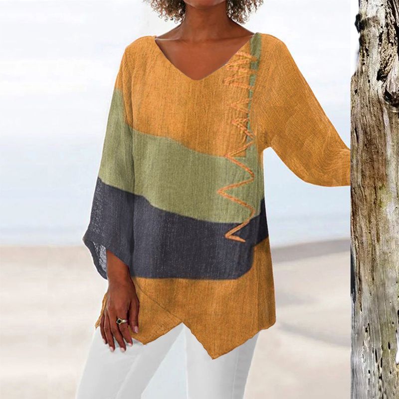 Helene beau | Stylish Blouse with Leopard Print - Image 2