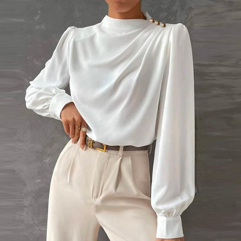 Hera | Women’s Relaxed Fit Elegant Blouse - Image 2
