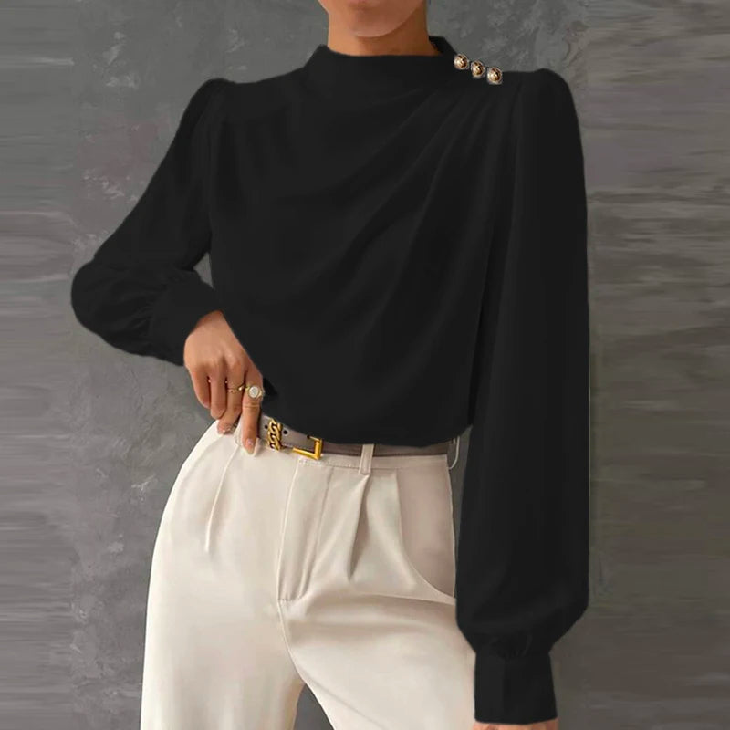 Hera | Women’s Relaxed Fit Elegant Blouse - Image 3