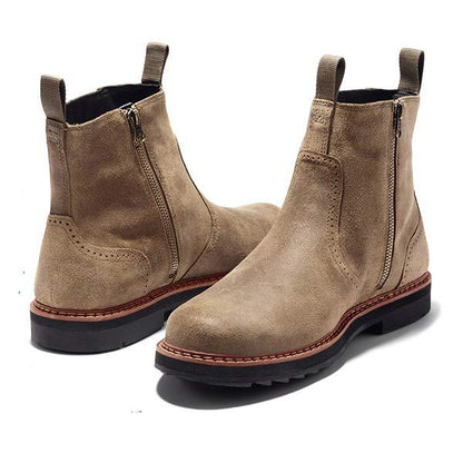 Joey | Men's Chelsea Pull On Ankle Boots - Image 5