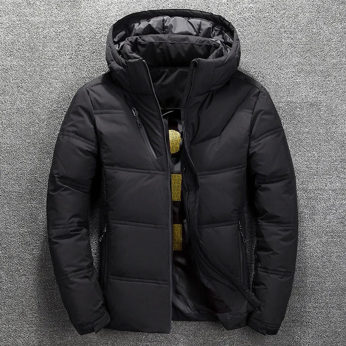Forrest | Men's Hooded Quilted Puffer Jacket - Image 1