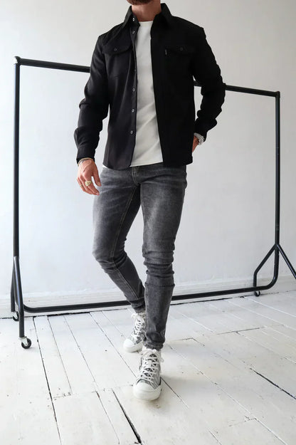 Elijah | Stylish Casual Overshirt - Image 6