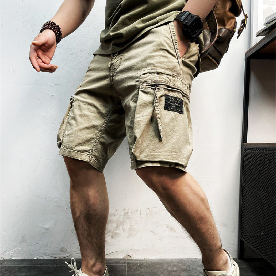 Raphael | Men's stylish cargo shorts - Image 1