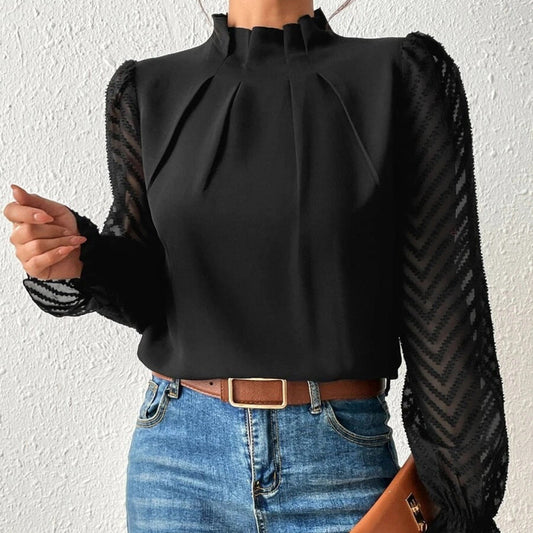 Evelyn | Elegant Patterned Top for Women - Image 1