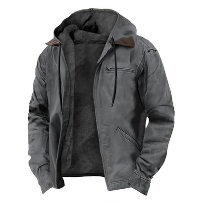 Morgan | Men's Hooded Zip-Up Jacket - Image 4