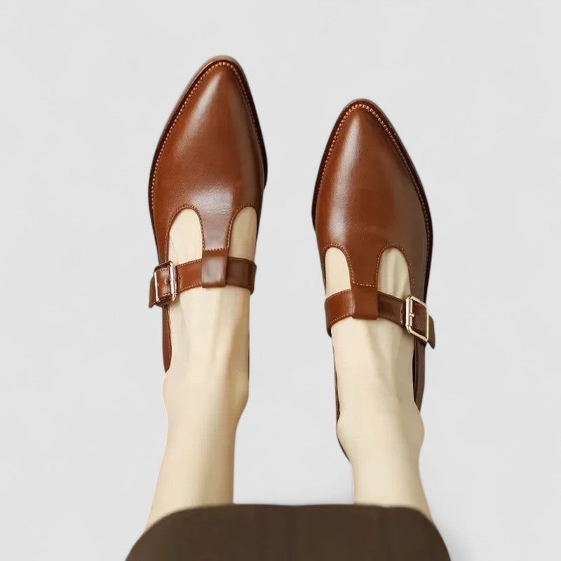 Image of Josephine | Orthopedic T-Strap Shoes