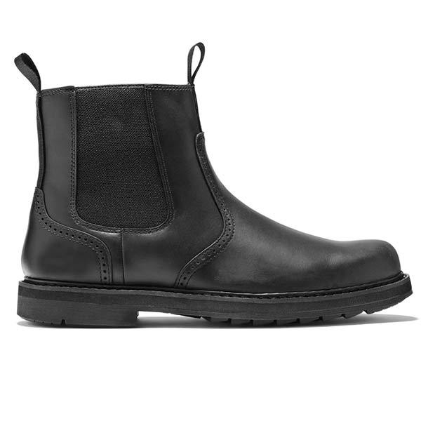 Joey | Men's Chelsea Pull On Ankle Boots - Image 6