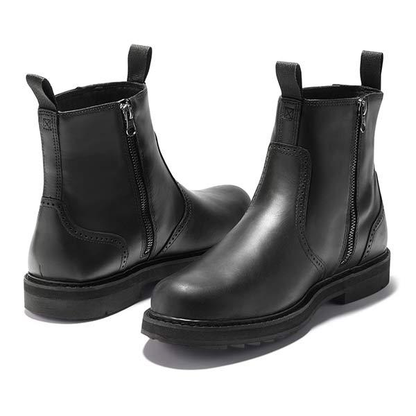 Joey | Men's Chelsea Pull On Ankle Boots - Image 2